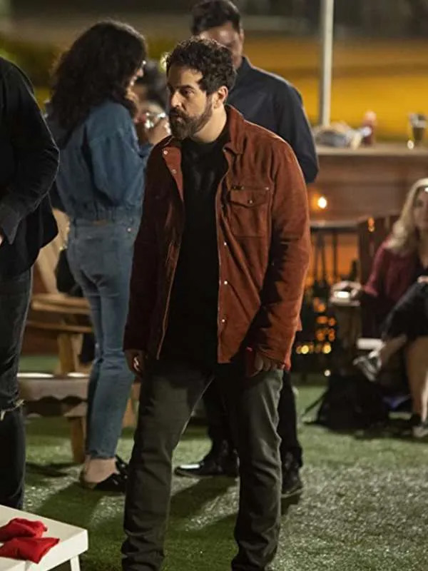 Buy Daniel Maggie Brown Suede Leather Jacket