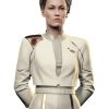 Cyberpunk 2077 Phantom Liberty V White Leather Jacket