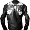 Mens Stylish Skull Icon Motorcycle Jacket