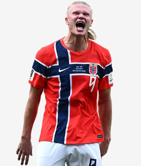 Norway FIFA World Cup 2026 Haaland Red Jersey