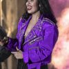 Shop Selena Quintanilla Purple Biker Jacket