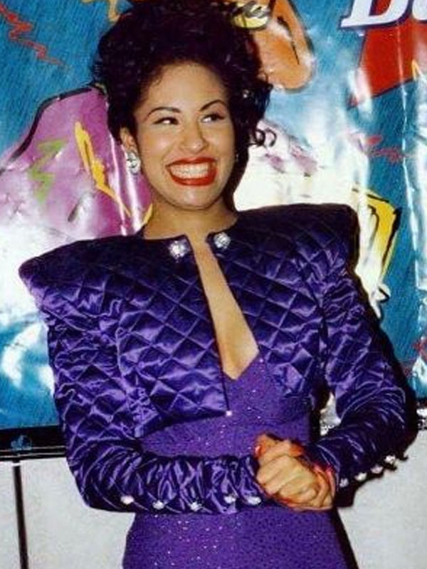 Selena Quintanilla Purple Quilted Jacket Shop Selena Quintanilla Purple Quilted Jacket