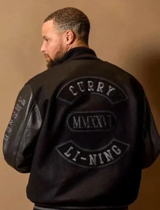 Stephen Curry Varsity Jacket